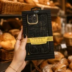 قاب Kajsa Black Croco Elite