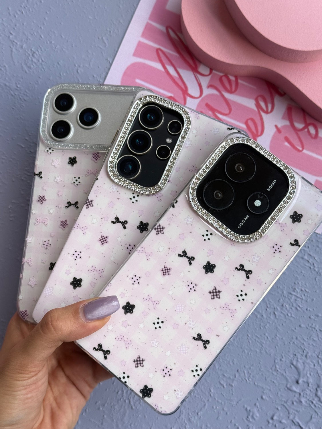 قاب Kawaii Pink Star قاب Kawaii Pink Star